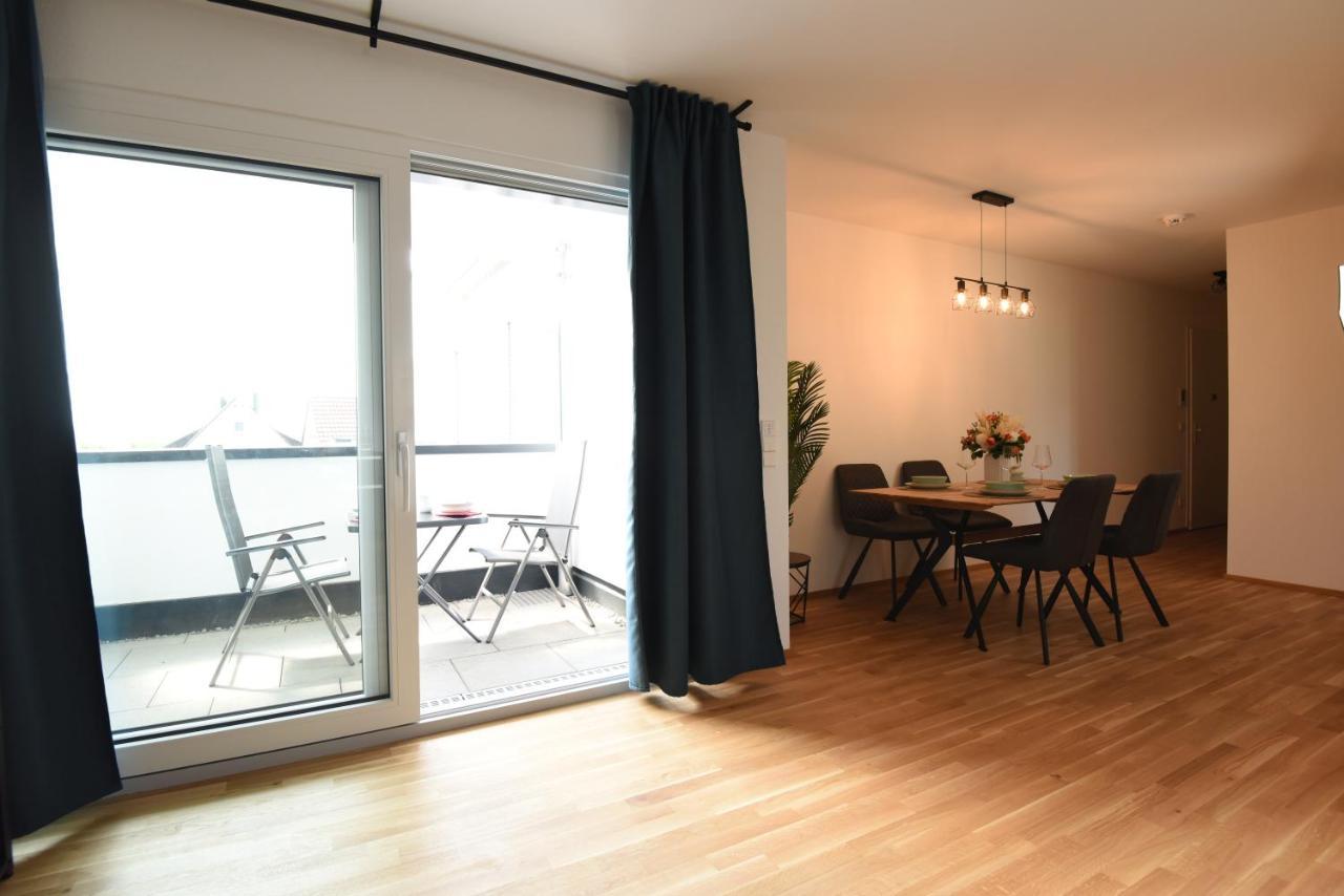 Inhomevision Neubau, Design, Balkon, Barrierefrei, Wlan Markgroningen Luaran gambar