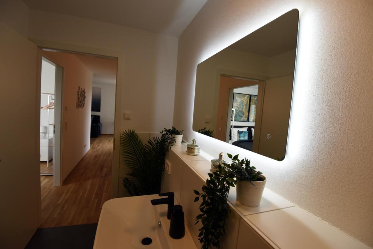 Inhomevision Neubau, Design, Balkon, Barrierefrei, Wlan Markgroningen Luaran gambar